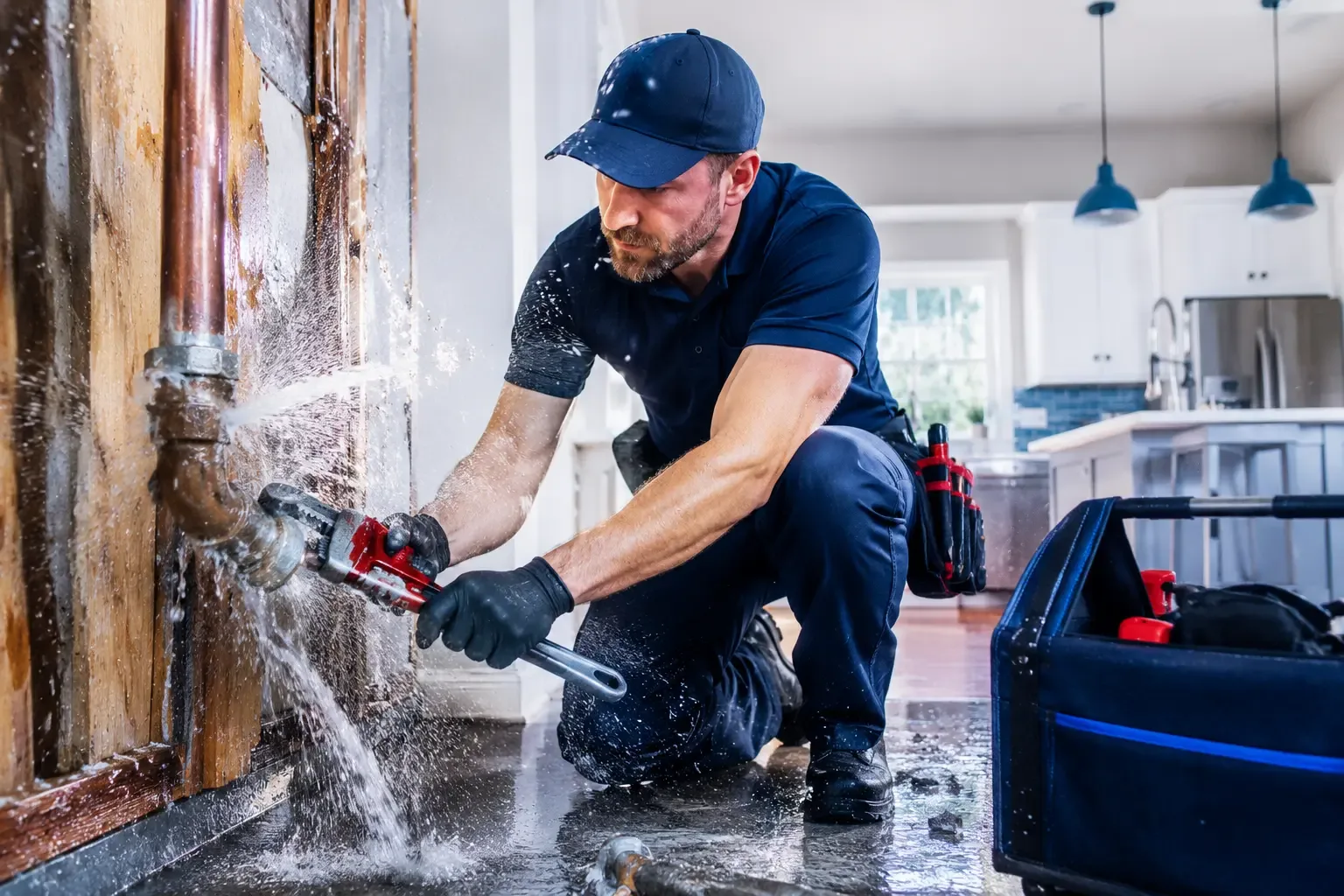 Local emergency pipe repair professionals in The Rock, GA